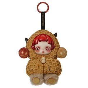 POP MART You Found Me! Skull Panda Plush Doll Pendant Pranky Peanut